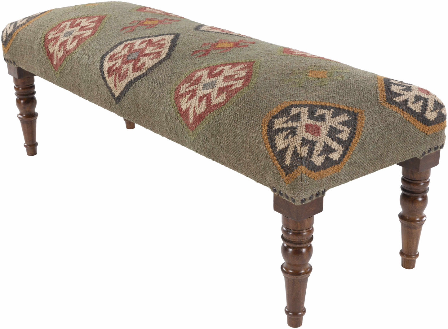 Oslob Rustic Patterned Wood Stool-0